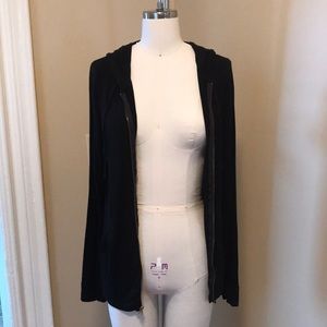 Medium black zipper hoodie Old Navy